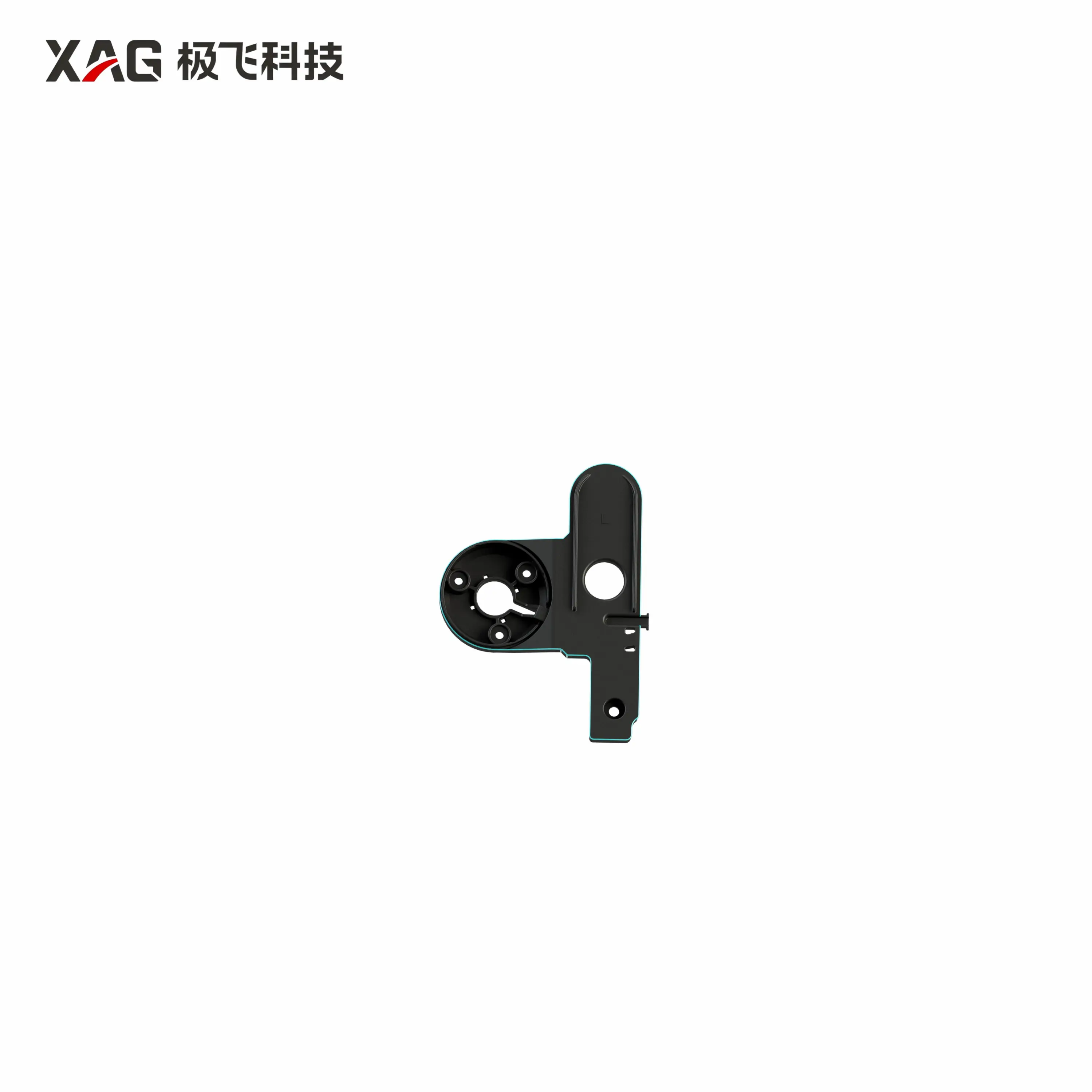 [02-001-13222] Left antenna pedestal