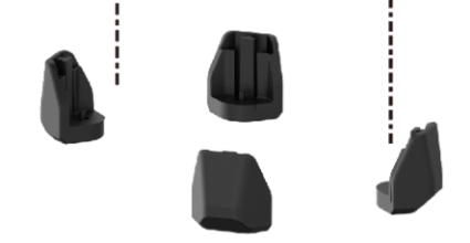 B13860S,B13960SBattery Corner Rubber Pad (Bottom)