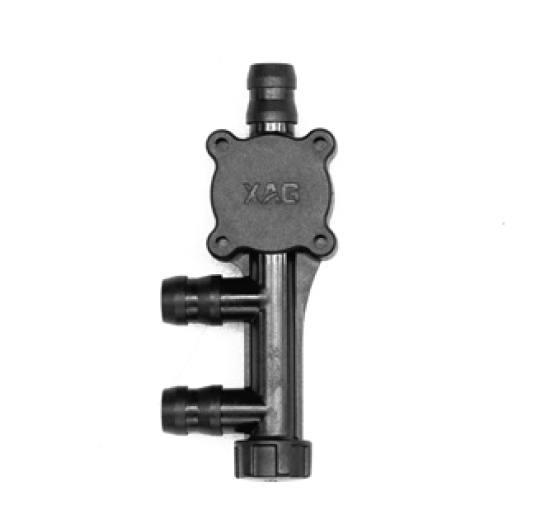 [05-002-01749] P100 Pro 3-Way Tube Fitting (incl. Pulsation Damper)