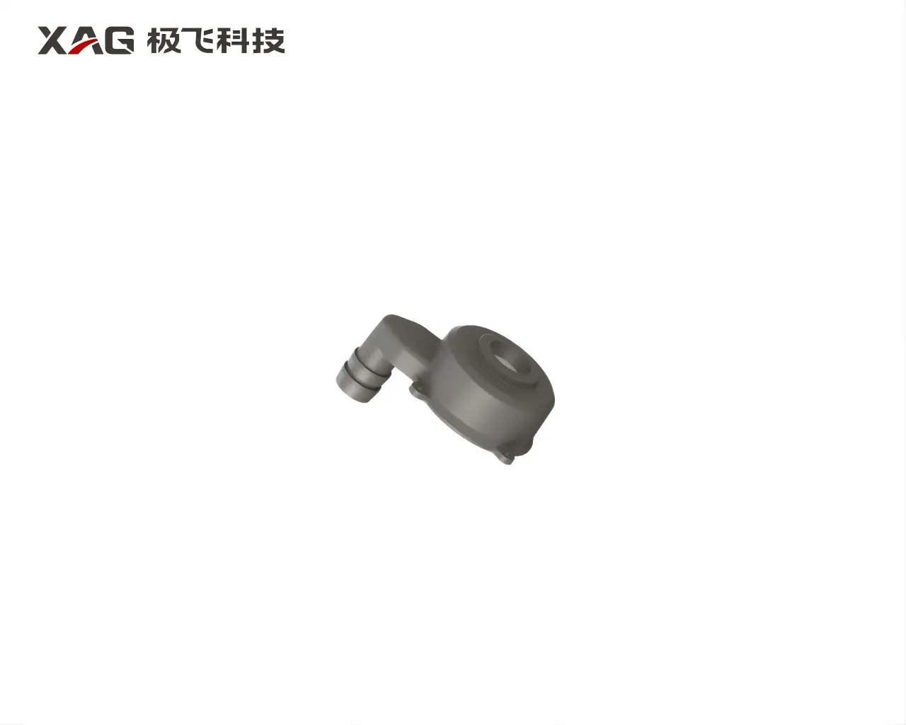 Nozzle motor guide cover assembly