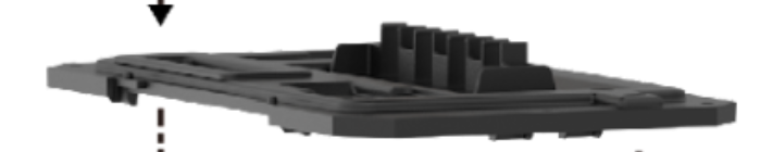 [02-001-06985] B13960SBattery Middle Deck (02-001-06985)